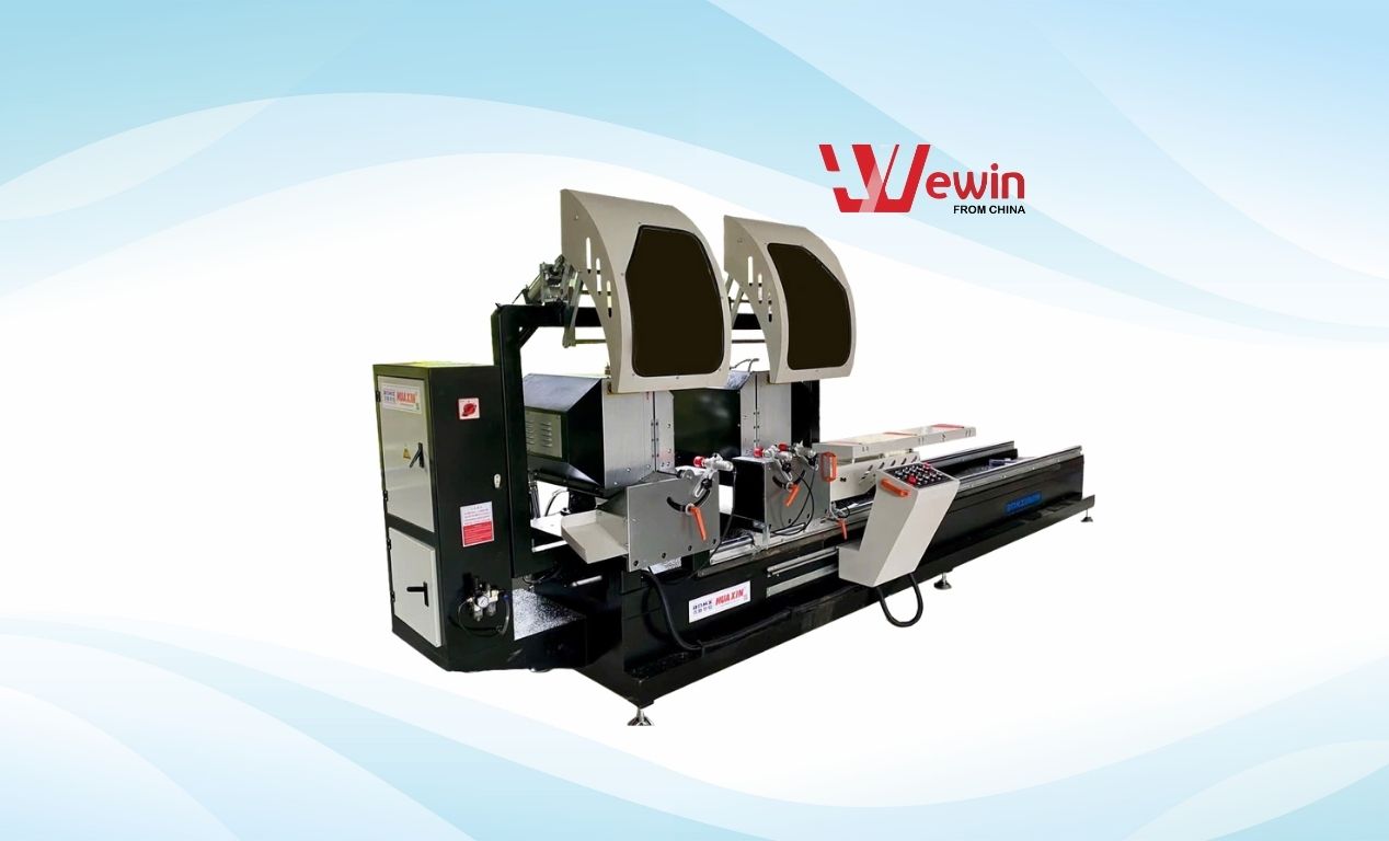 MÁY CẮT NHÔM 2 ĐẦU 09S Wewin