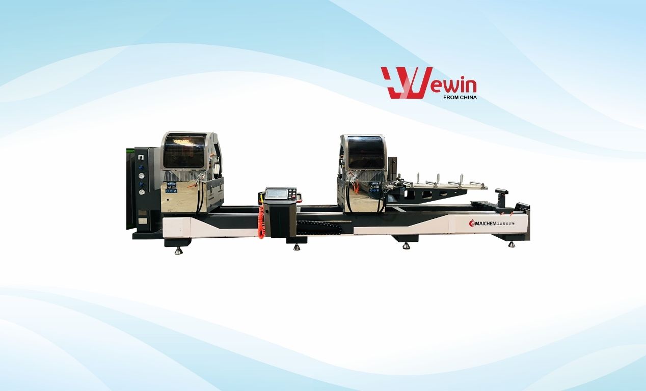 MÁY CẮT NHÔM 2 ĐẦU MAICHEN CNC LƯỠI 550 CAO CẤP