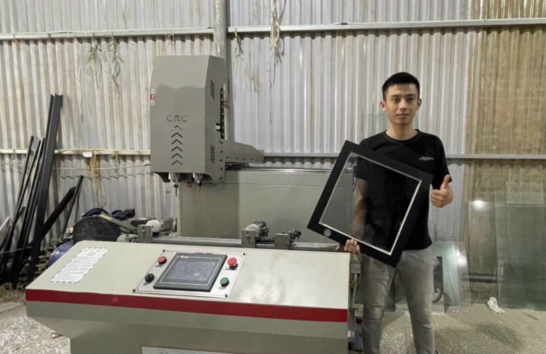 Hoàn thành lắp đặt máy khoan khoá CNC tại Đà Nẵng